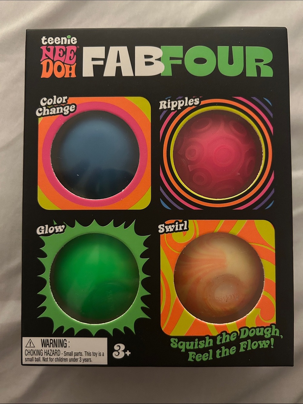 Needoh Fab Four Teenie Pack - Authentic